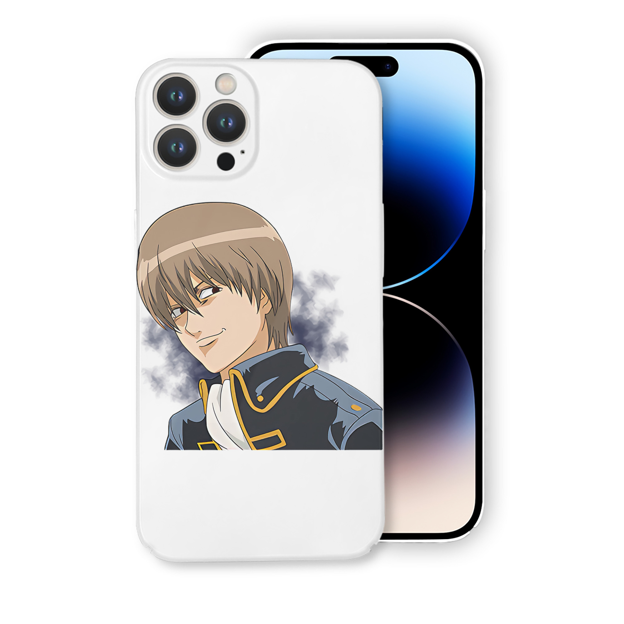 （画像用） ぎんたま 坂田銀時（さかたぎんとき） 神楽 志村新八（しむら しんぱち） GINTAMA Sakata Gintoki Kagura Shimura Shinpachi 【iPhone 14シリーズ対応】ハードケース